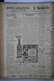 Página do jornal O Nordeste de maio de 1944