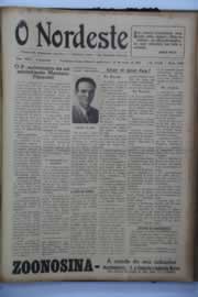 Página do jornal O Nordeste de maio de 1944