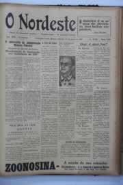 Página do jornal O Nordeste de maio de 1944