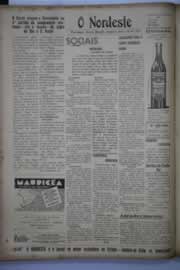 Página do jornal O Nordeste de junho de 1944