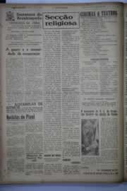 Página do jornal O Nordeste de junho de 1944