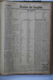 Página do jornal O Nordeste de junho de 1944