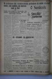Página do jornal O Nordeste de junho de 1944