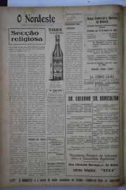 Página do jornal O Nordeste de junho de 1944