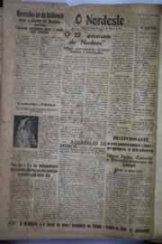 Página do jornal O Nordeste de junho de 1944