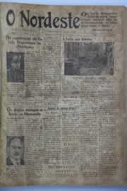 Página do jornal O Nordeste de julho de 1944