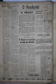 Página do jornal O Nordeste de julho de 1944