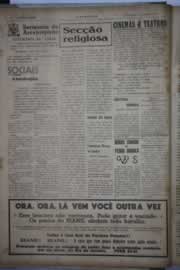 Página do jornal O Nordeste de julho de 1944