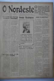 Página do jornal O Nordeste de julho de 1944