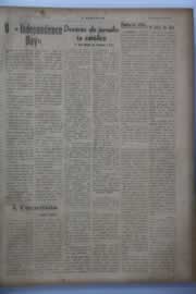 Página do jornal O Nordeste de julho de 1944