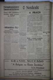 Página do jornal O Nordeste de julho de 1944