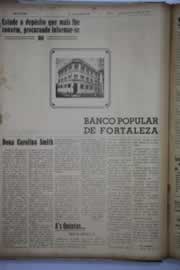 Página do jornal O Nordeste de julho de 1944