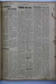 Página do jornal O Nordeste de julho de 1944