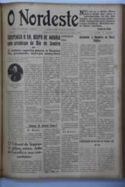 Página do jornal O Nordeste de julho de 1944