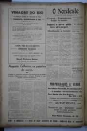 Página do jornal O Nordeste de julho de 1944