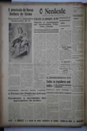 Página do jornal O Nordeste de julho de 1944