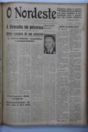 Página do jornal O Nordeste de julho de 1944