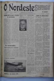 Página do jornal O Nordeste de julho de 1944
