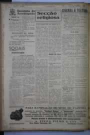 Página do jornal O Nordeste de julho de 1944