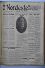 Página do jornal O Nordeste de julho de 1944