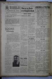 Página do jornal O Nordeste de julho de 1944