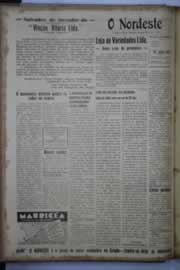 Página do jornal O Nordeste de julho de 1944
