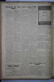Página do jornal O Nordeste de agosto de 1944