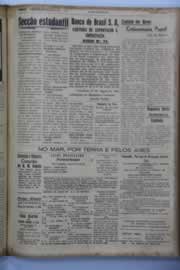 Página do jornal O Nordeste de agosto de 1944