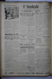 Página do jornal O Nordeste de agosto de 1944