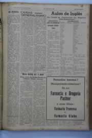 Página do jornal O Nordeste de agosto de 1944