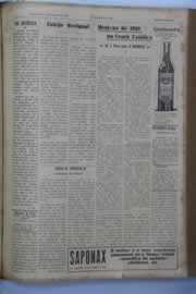 Página do jornal O Nordeste de agosto de 1944