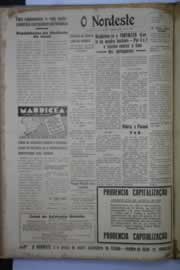 Página do jornal O Nordeste de agosto de 1944