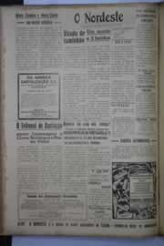 Página do jornal O Nordeste de agosto de 1944