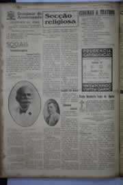 Página do jornal O Nordeste de setembro de 1944