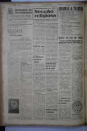Página do jornal O Nordeste de setembro de 1944