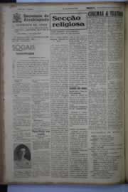 Página do jornal O Nordeste de setembro de 1944