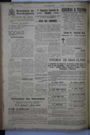Página do jornal O Nordeste de setembro de 1944