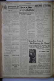 Página do jornal O Nordeste de setembro de 1944