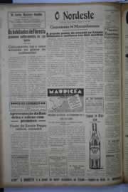 Página do jornal O Nordeste de outubro de 1944