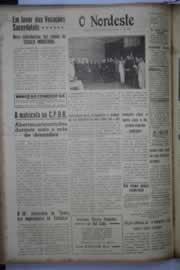 Página do jornal O Nordeste de outubro de 1944