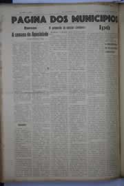 Página do jornal O Nordeste de outubro de 1944