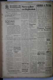 Página do jornal O Nordeste de outubro de 1944