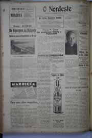Página do jornal O Nordeste de outubro de 1944