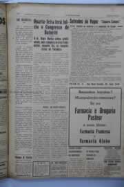 Página do jornal O Nordeste de outubro de 1944