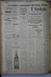Página do jornal O Nordeste de outubro de 1944