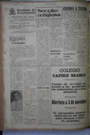 Página do jornal O Nordeste de outubro de 1944