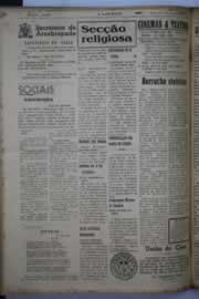 Página do jornal O Nordeste de outubro de 1944