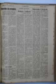 Página do jornal O Nordeste de novembro de 1944