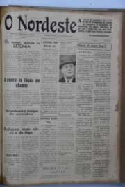 Página do jornal O Nordeste de novembro de 1944