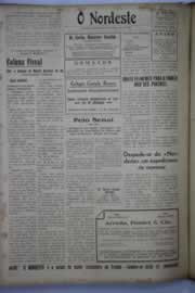 Página do jornal O Nordeste de dezembro de 1944